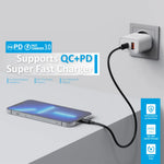 Caricatore 25W PD con cavo TYPE-C/ TYPE-C Newtop
