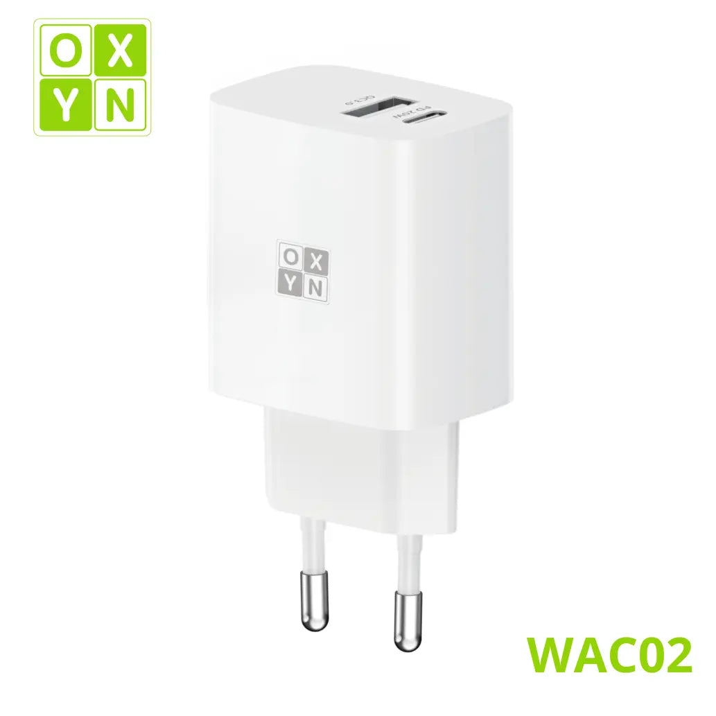 Oxyn caricatore QC3.0 + PD 20W Newtop
