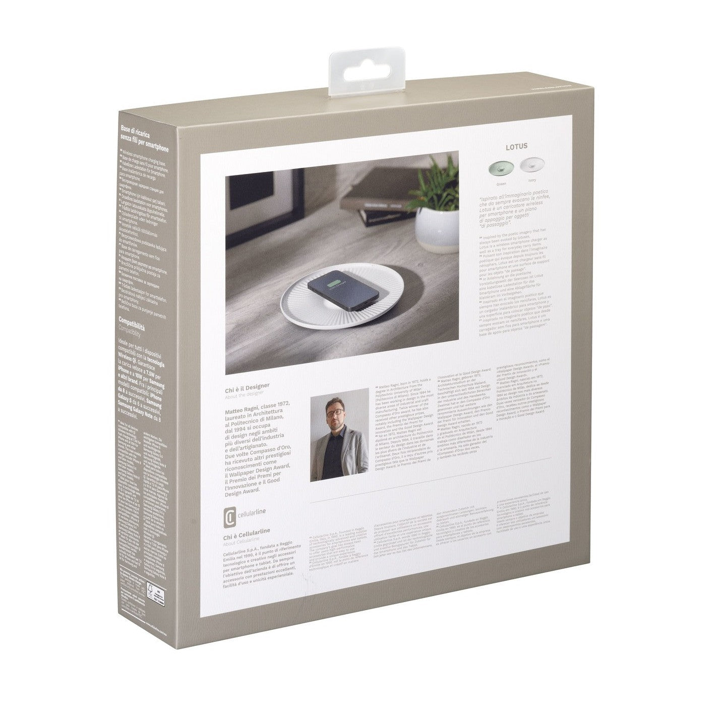 Caricatore wireless Lotus