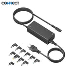 Caricabatterie Universale per Laptop Connect 90W (17 Connettori con Indicatore LED)