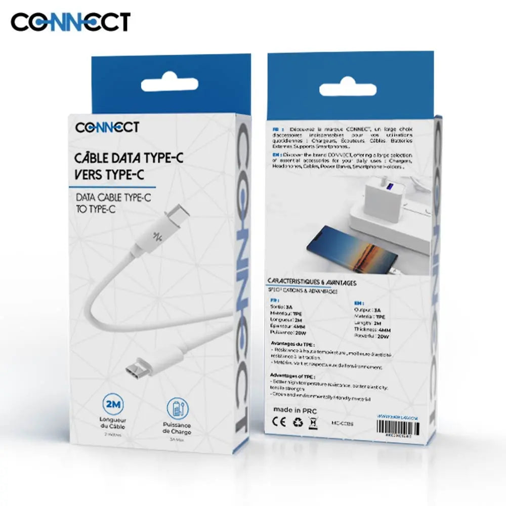 Cavo Dati da Usb-C a Usb-C 2m Connect