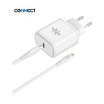 Caricatore Connect 25W con cavo Type-C/Lightning Mobilax