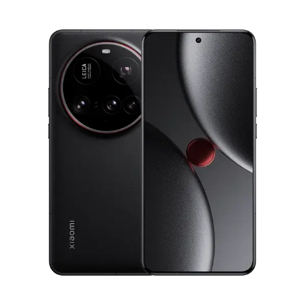 Xiaomi 15 Ultra 512 GB smartphone con design nero, display frontale e camera Leica circolare sul retro, logo Xiaomi sul lato.