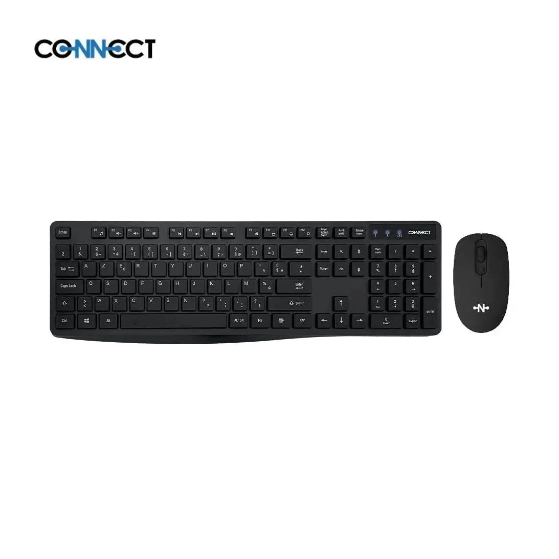 Tastiera e mouse senza fili Connect Mobilax
