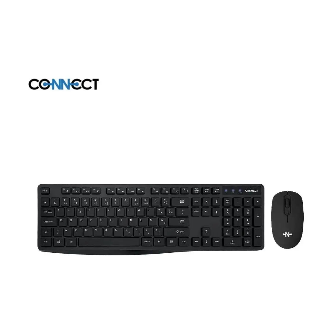 Tastiera e mouse senza fili Connect Mobilax