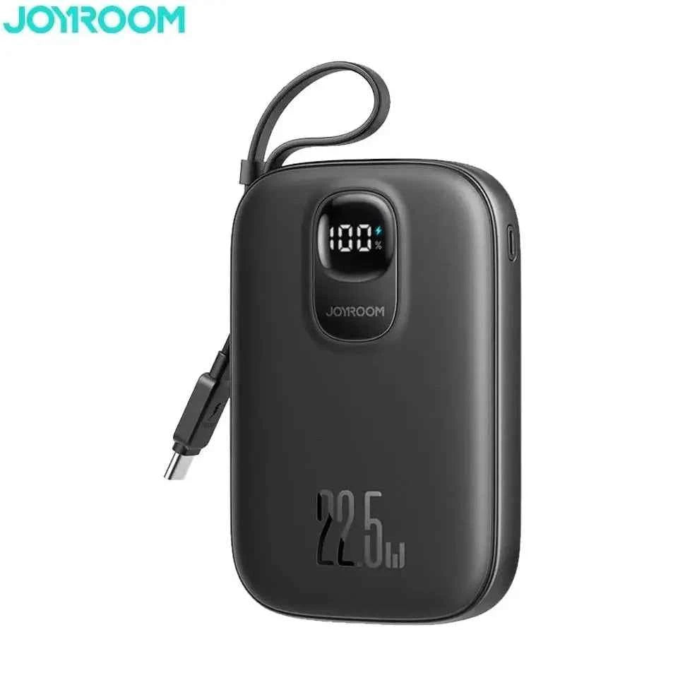 Power bank 10000 mAh con ricarica rapida 22.5W e cavo USB-C integrato Mobilax
