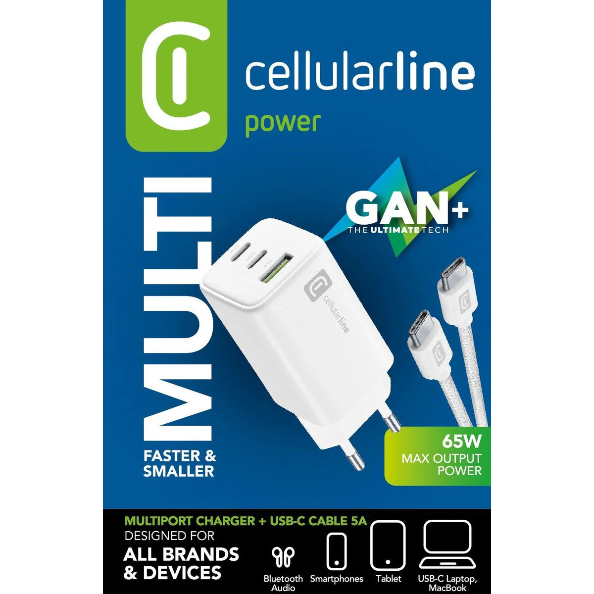 Kit Multipower 65W - Smartphone, tablet e laptop