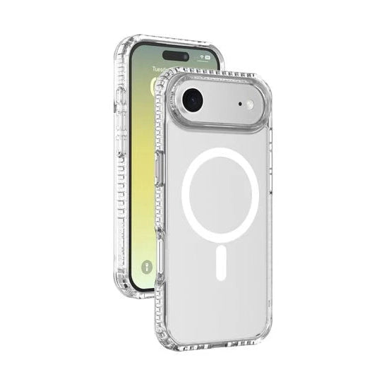 Custodia trasparente ultra protettiva con bordi rinforzati antiurto