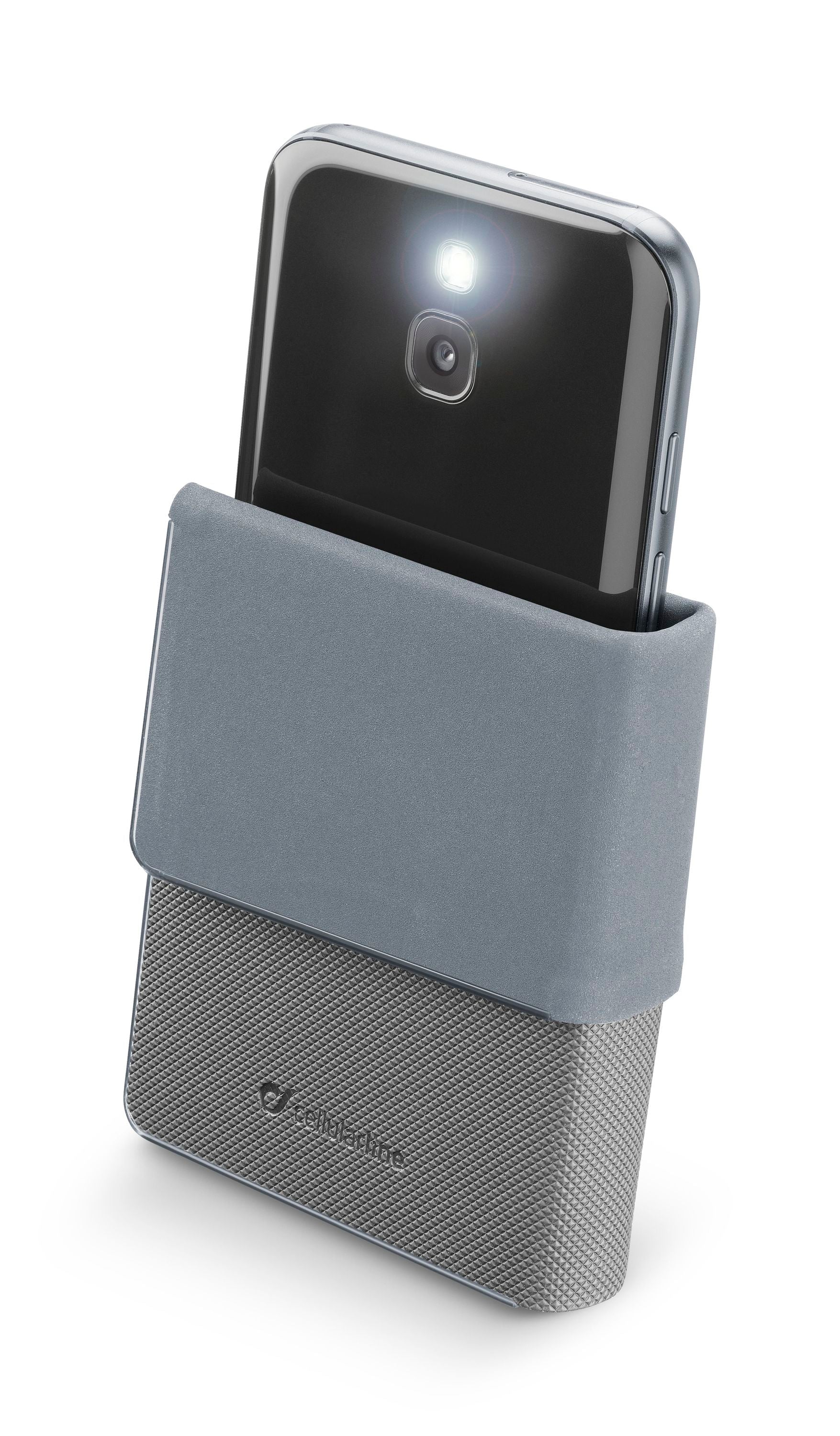 Custodia a libro multicompatibile effetto pelle