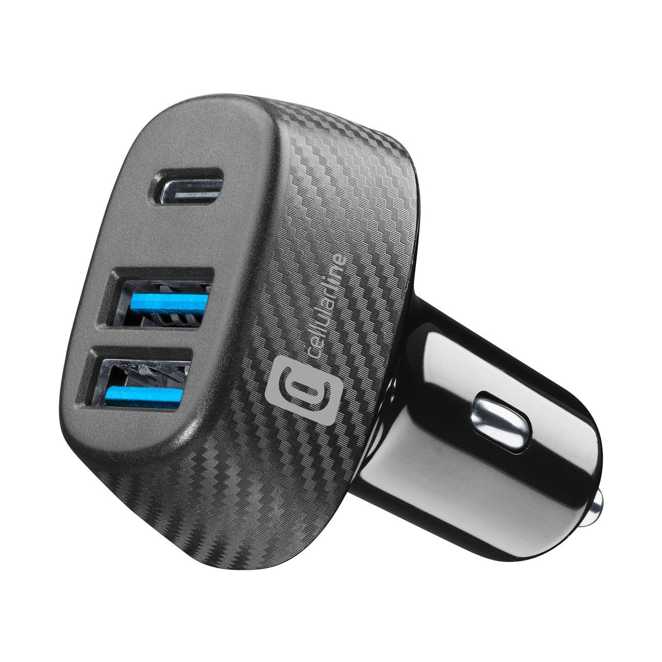 Caricabatterie da auto veloce con 3 porte